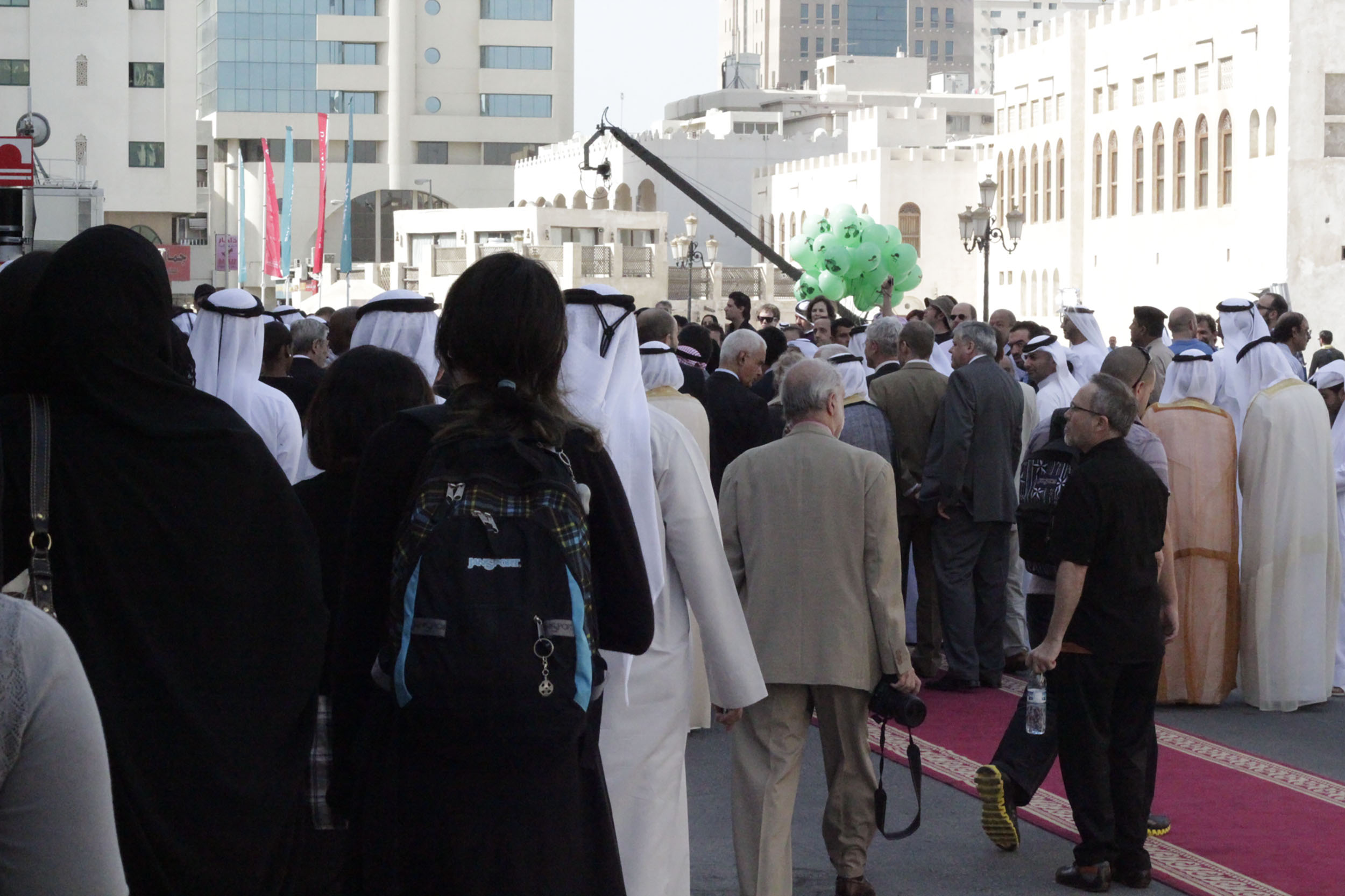 Opening of the 10th Sharjah Biennial, 2011. Photo: Richard Ibghy & Marilou Lemmens