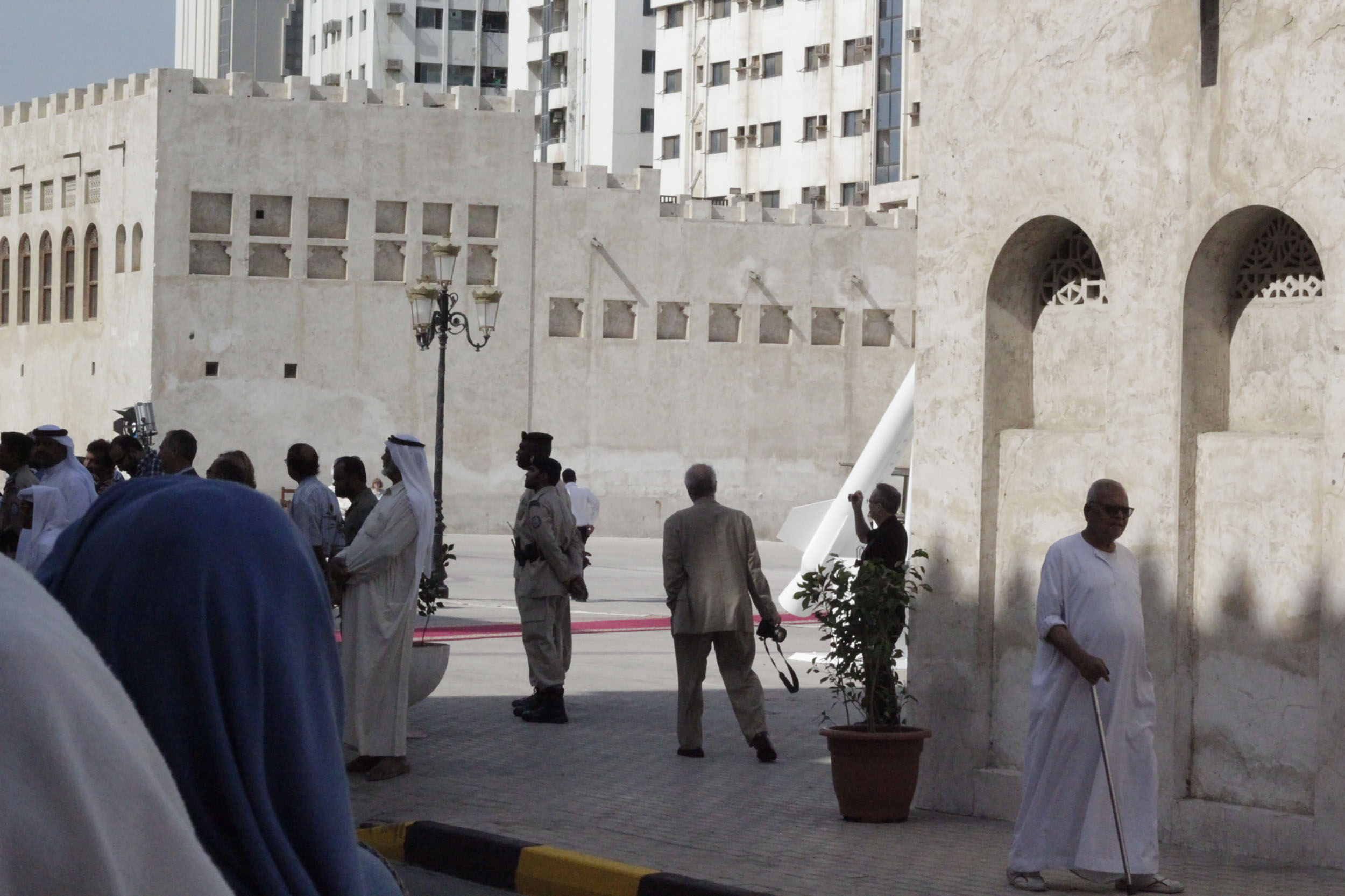Opening of the 10th Sharjah Biennial, 2011. Photo: Richard Ibghy & Marilou Lemmens