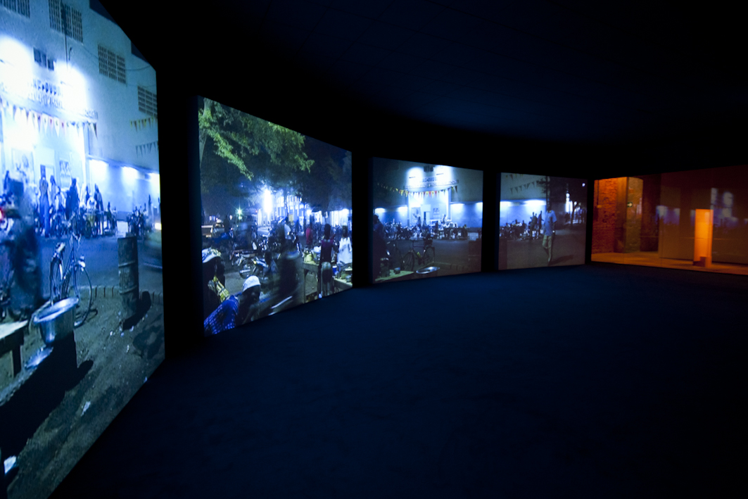 Isaac Julien, ''Geopoetics,'' 2012. Video Installation. Courtesy of the Videobrasil Historical Collection.