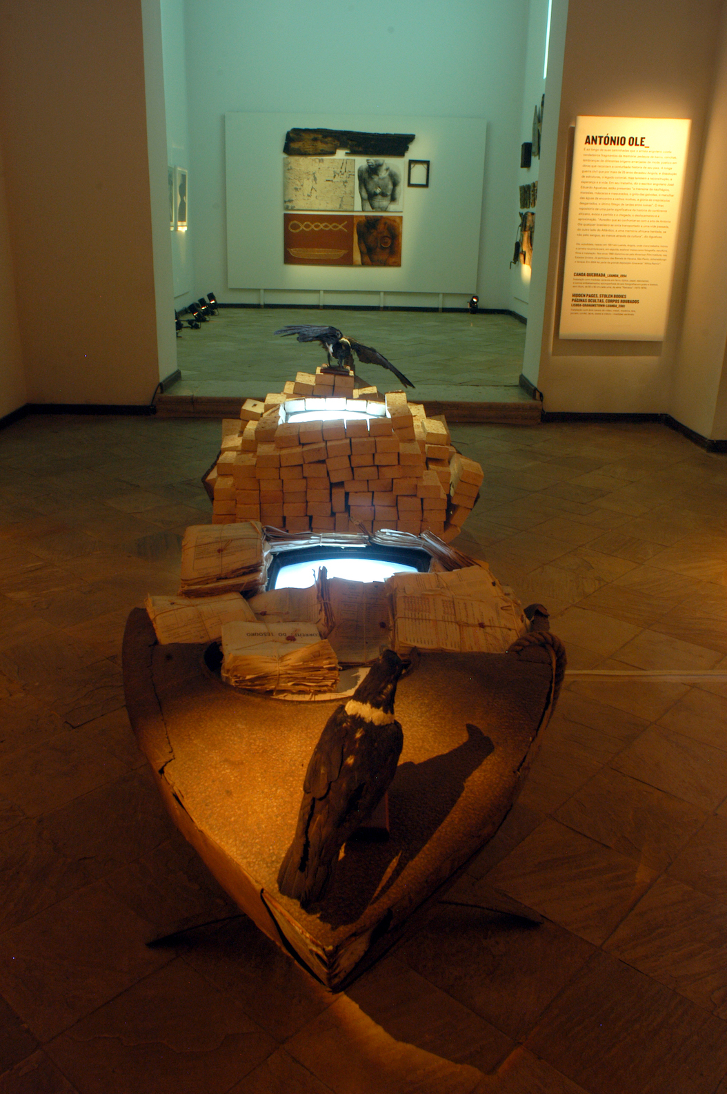 Antonio Olé, ''Broken Boat,'' 1994. Presented in the exhibition ''Pan-African Exhibition of Contemporary Art,'' 2005.
